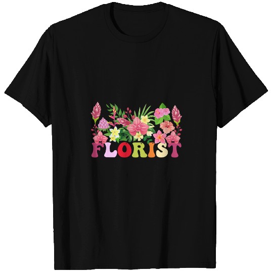 Women Wildflower Summer Floral Graphic Tee Flower Florist 23 T-Shirts