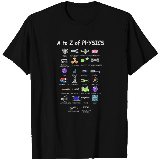 Physics Teacher Science Student Future Physicist T-Shirts
