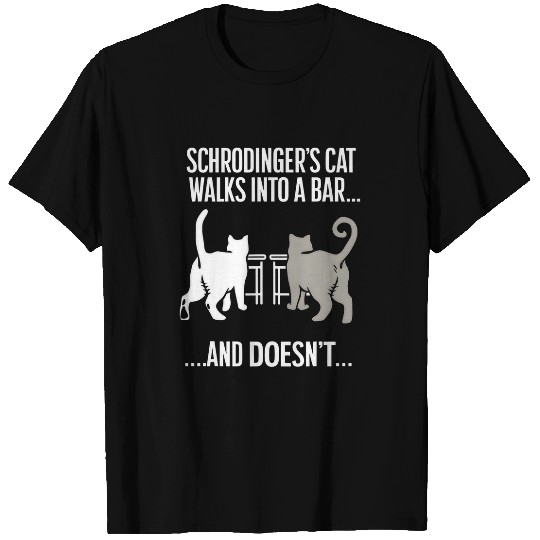 Funny Scientist Schrodingers Cat Quantum Physics Lover 5 T-Shirts