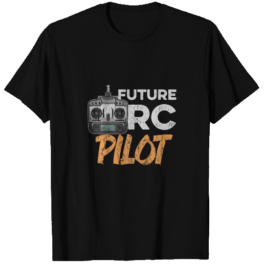 Kids Future RC Pilot Quote for your Future RC Plane Pilot Son T-Shirts