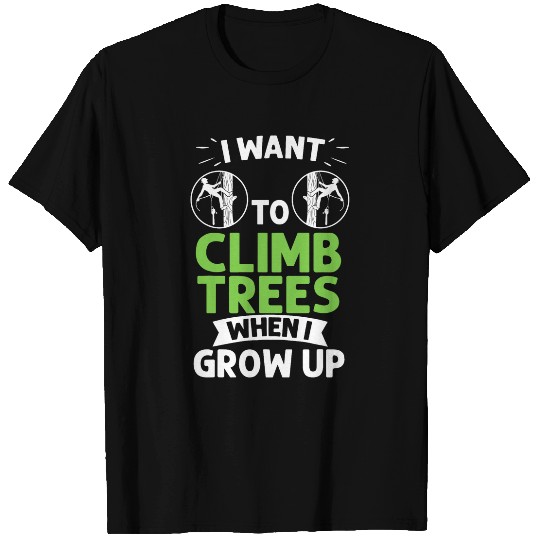 Arborist Tree Climbing Chainsaw Tree Surgeon Beginner 3 T-Shirts