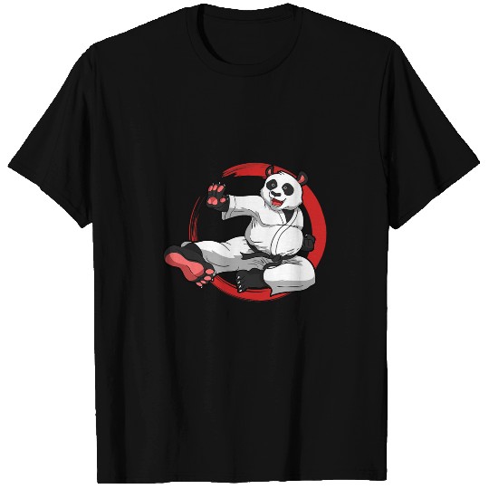 Karate Panda Bear Lover Karateka Trainee Instructor T-Shirts