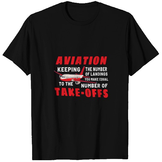 Pilot Aviation Airplane Airline Future Pilots 3 T-Shirts