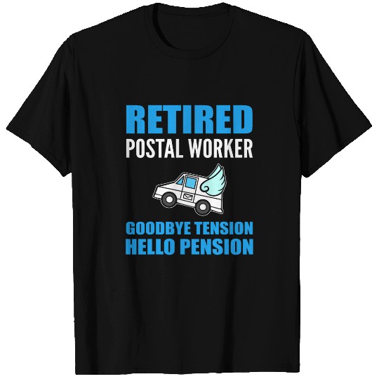 Funny Retired Postal Worker Mailman T-Shirts