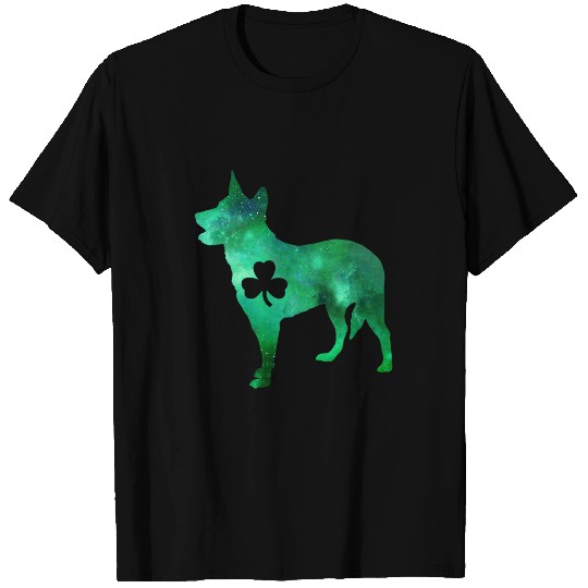 dog mom dog lover st patricks day heeler mom mens womens T-Shirts