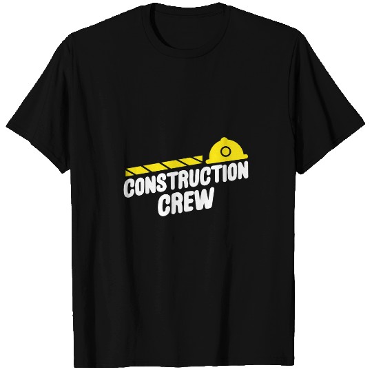 Construction Crew Highway Worker Industry Safety Highway T-Shirts