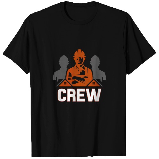 Construction Crew Highway Worker Road Safety Jobsite 6 T-Shirts