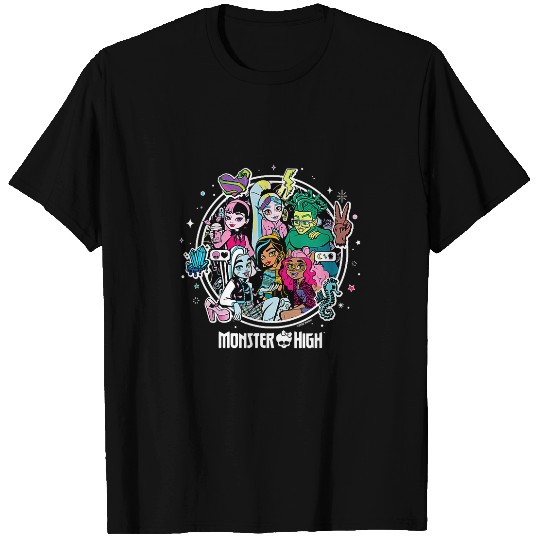 Kids Monster High MH Students Group T-Shirts