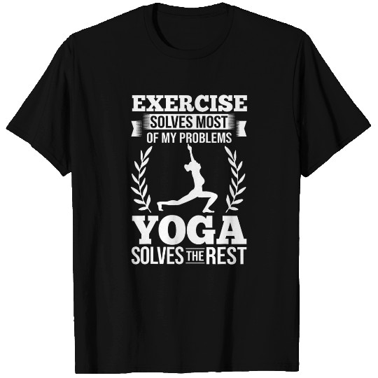 Yoga Gym Fitness Meditation Music Workout Exercise Poses 23 T-Shirts