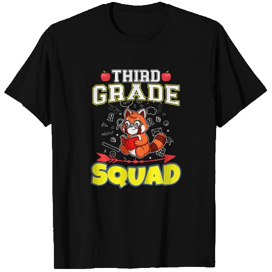 Kids Third Grade Squad Funny Elementary Primary School 12 T-Shirts