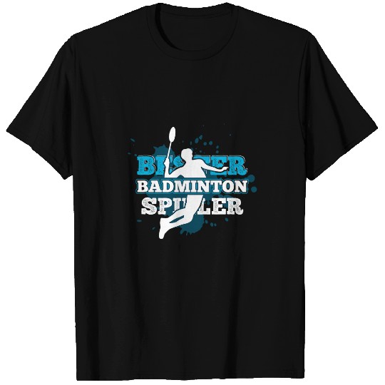 Badminton Birdies Shuttlecock Training T-Shirts