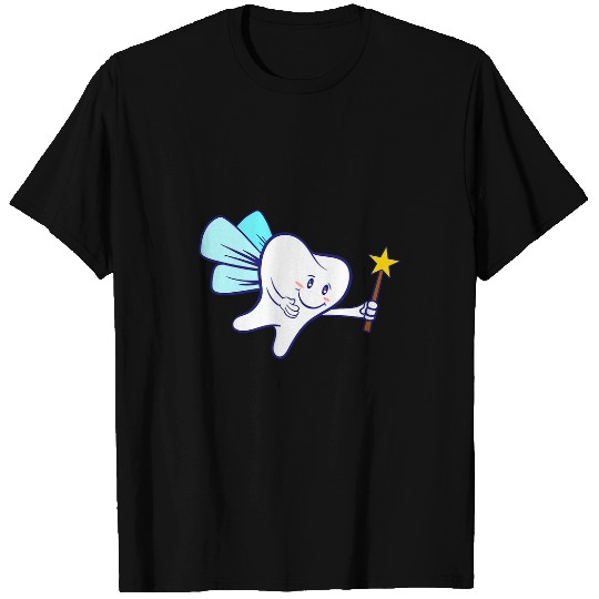 Oral Dental Tooth Fairy Magic Dentistry Tee T-Shirts