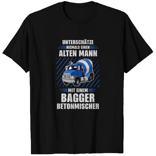 Concrete mixer construction building construction worker 17 T-Shirts