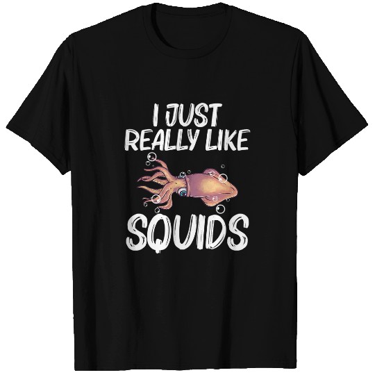 Funny Squid Gift For Men Women Giant Squid Octopuss Tentacles 2 T-Shirts