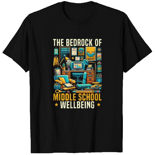 Middle School Counselor Student Counseling Profession 3 T-Shirts
