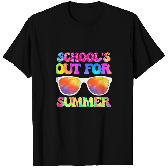 Retro Last Day Of School Schools Out For Summer Teacher 1 T-Shirts