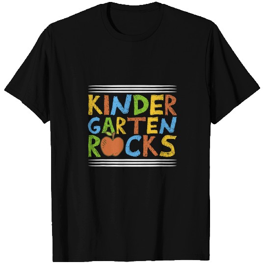 Kindergarten Rocks Student Graduation Day T-Shirts