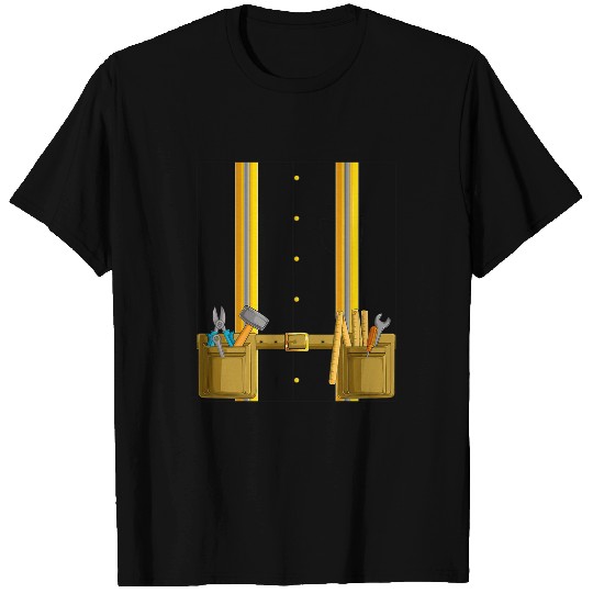 Construction Worker Halloween Costume For Men Boys Kids girl T-Shirts