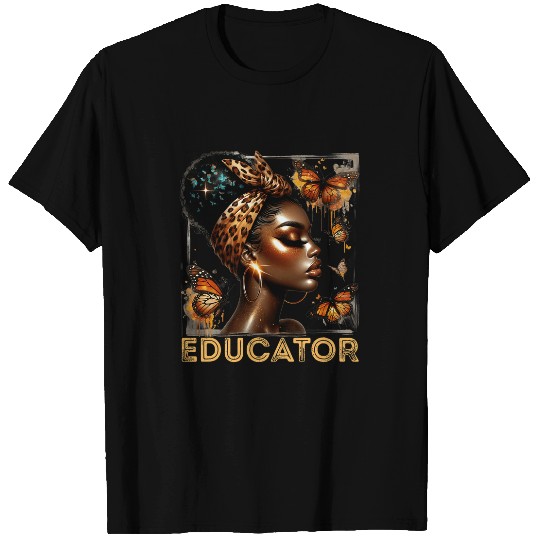 Education Is freesdom Black Teacher Juneteenth Educator Women T-Shirts