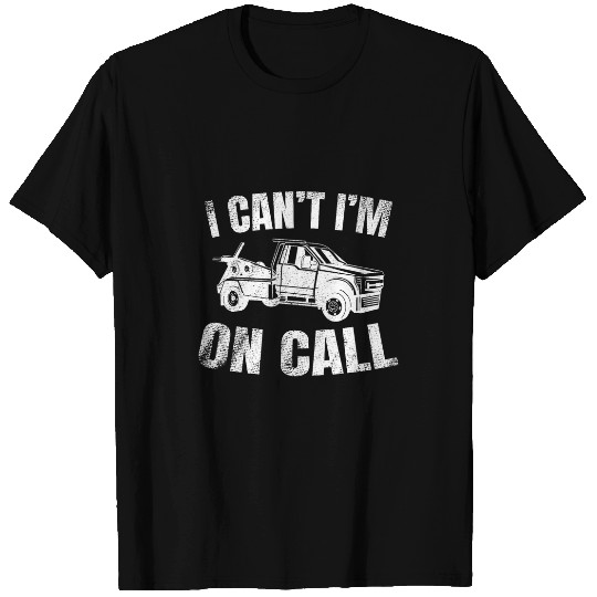 Tow Truck Driver Breakdown Lorry Thin Yellow Line Trucker 5 T-Shirts
