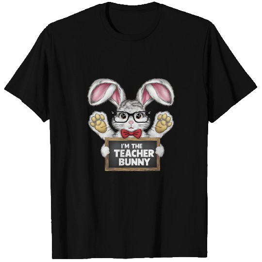 Happy Teacher Good For Lover Easter Day For Kids Men Women T-Shirts