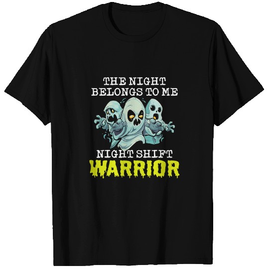 Halloween Night Shift Worker Graveyard Duty Spooky 5 T-Shirts