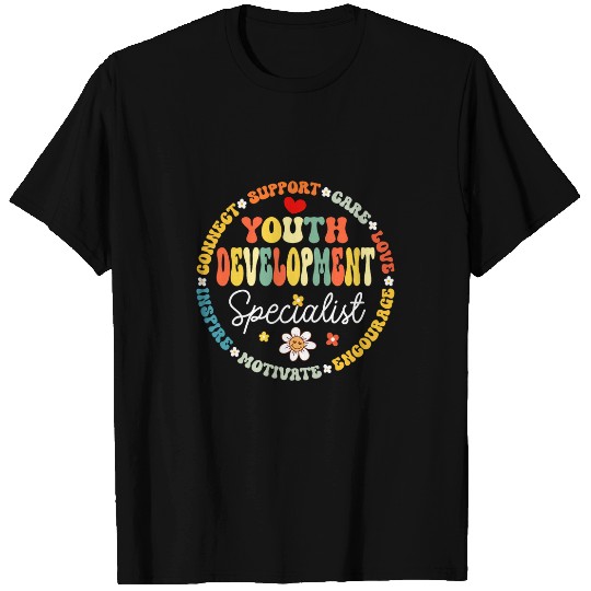 Groovy Youth Development Specialist Worker Appreciation T-Shirts