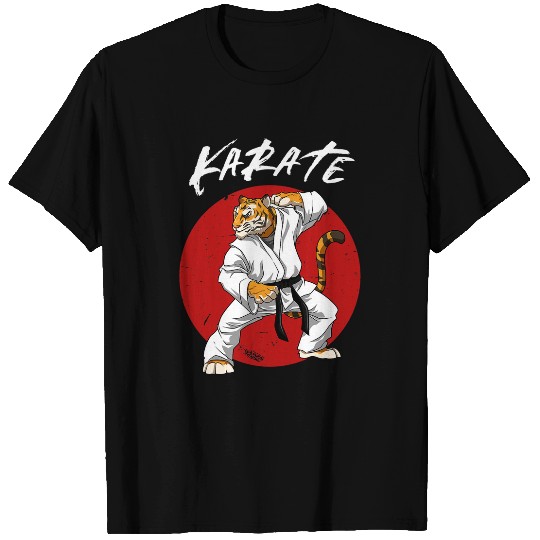 Karate Tiger Boys and Girls Karate Tiger T-Shirts