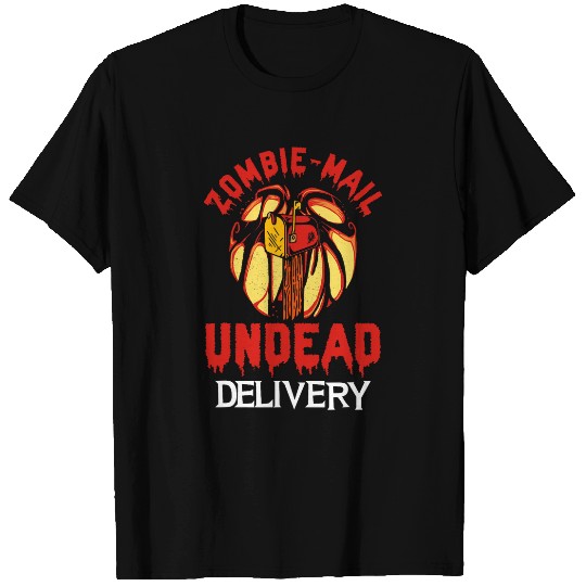 Halloween Postal Worker Mail Postal Delivery Man Post Office 4 T-Shirts