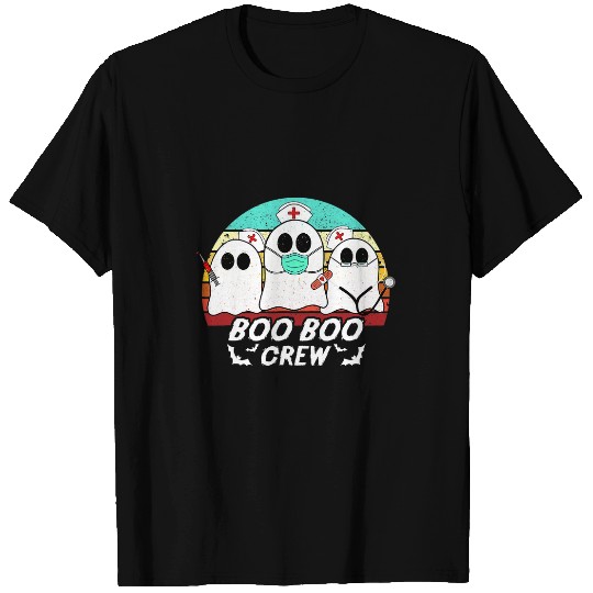 boo boo crew nurses halloween costume rn T-Shirts