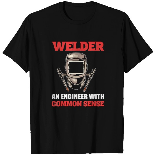 Engineer with Common Sense Repairman T-Shirts