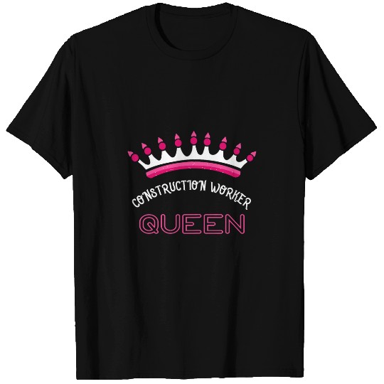 Construction Worker Queen T-Shirts