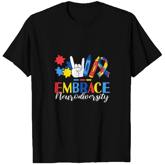 Embrace Neurodiversity ABA Therapist Behavioral Therapy T-Shirts