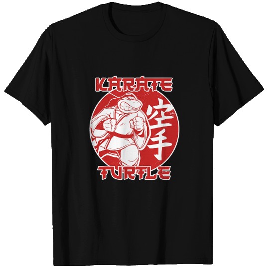 Karate Turtle Environment Warrior Environmentalist Turtle T-Shirts
