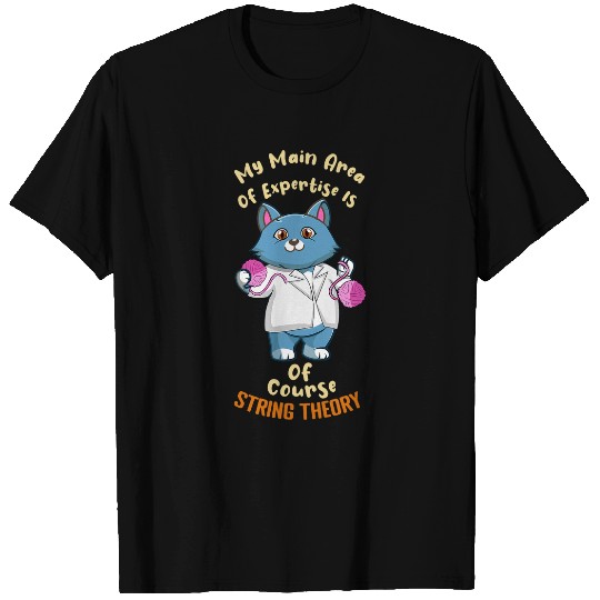 Cat Owner Yarn Lover Future Physicist Physics Student T-Shirts