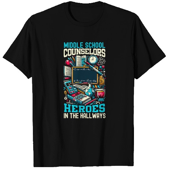 Middle School Counselor Student Counseling Profession 8 T-Shirts
