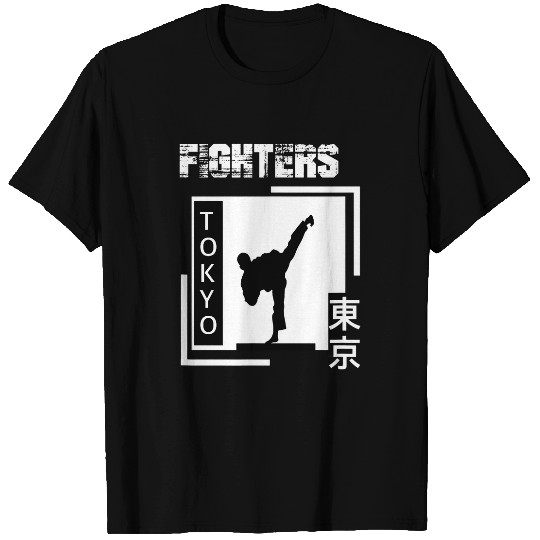 Karate Tokyo Fighters Style Top Streetwear T-Shirts
