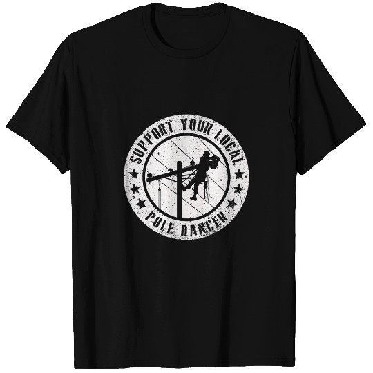 American Lineman Powerline Worker T-Shirts