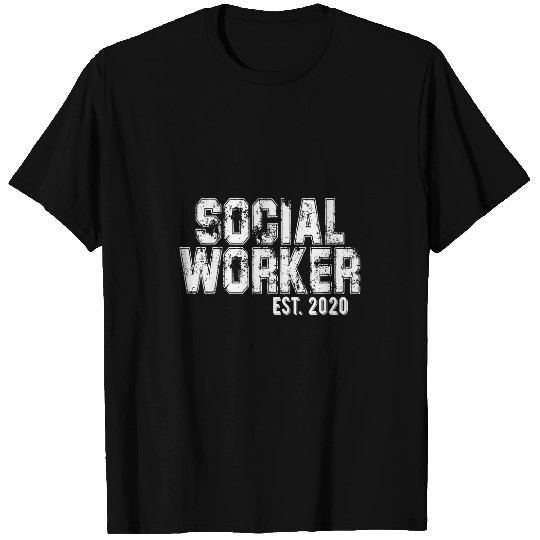 Gift for Social Worker Graduate Social Worker Graduation T-Shirts