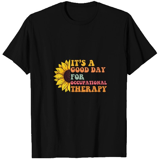 Occupational Therapy OT Therapist Sunflower Autism OT Sped T-Shirts