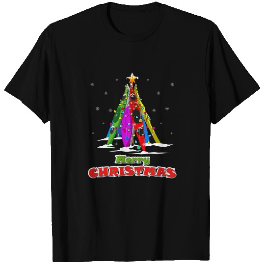 Kayak Christmas Tree Kayak Boat xmass Ornament Kayaking T-Shirts
