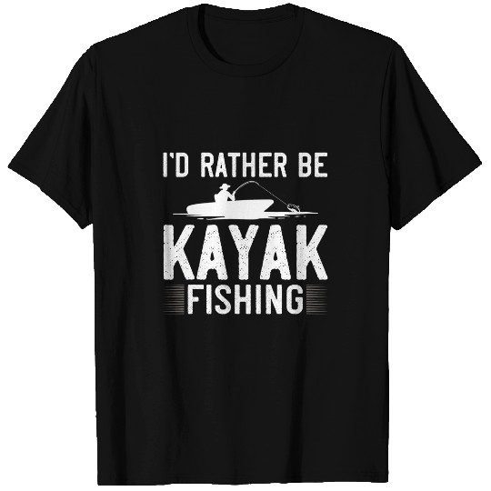 Kayak Fishing Canoe Angler Boat Paddle Kayaking Fisherman 5 T-Shirts