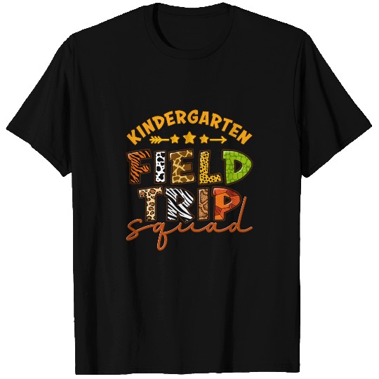 Kindergarten Zoo Field Trip Squad Matching Students Teacher T-Shirts