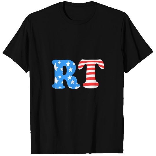 Respiratory Therapist American Flag Memorial Day 4th of July T-Shirts