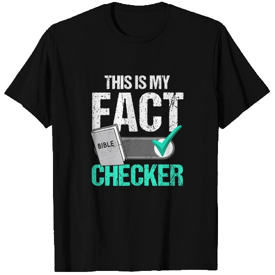 This Is My Fact Checker Bible Study Christian 1 T-Shirts