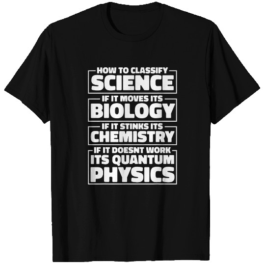 Funny Physicist Scientist Science Quantum Physics 3 T-Shirts
