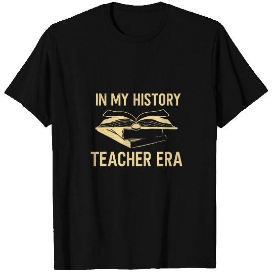 Book Pile History Teacher Historic Study Historian Professor T-Shirts