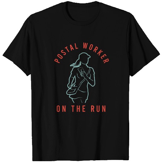 Womens Postal Worker Outfit for a Mailman and Service of Postal T-Shirts