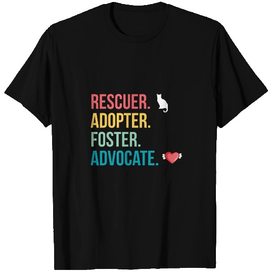 Rescue Worker Rescue Worker Shelter Volunteer Fosters T-Shirts