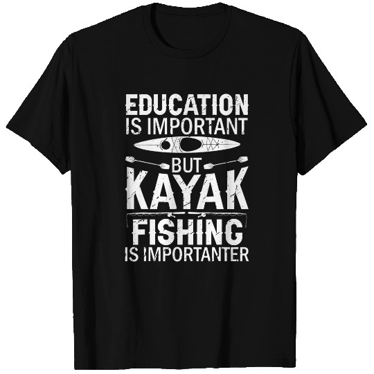 Kayak Fishing Canoe Angler Boat Paddle Kayaking Fisherman 10 T-Shirts